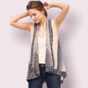 Anthropologie Sleeping On Snow Vest